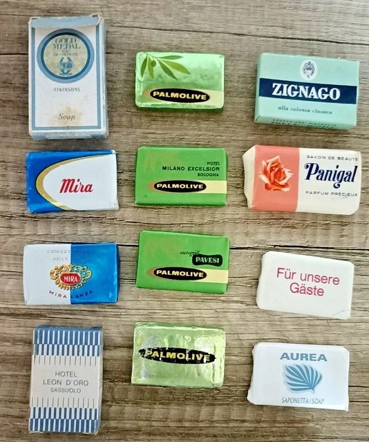 Lotto 11 Saponette Vintage Mira Palmolive Zignago Dupont  Panigal Aurea