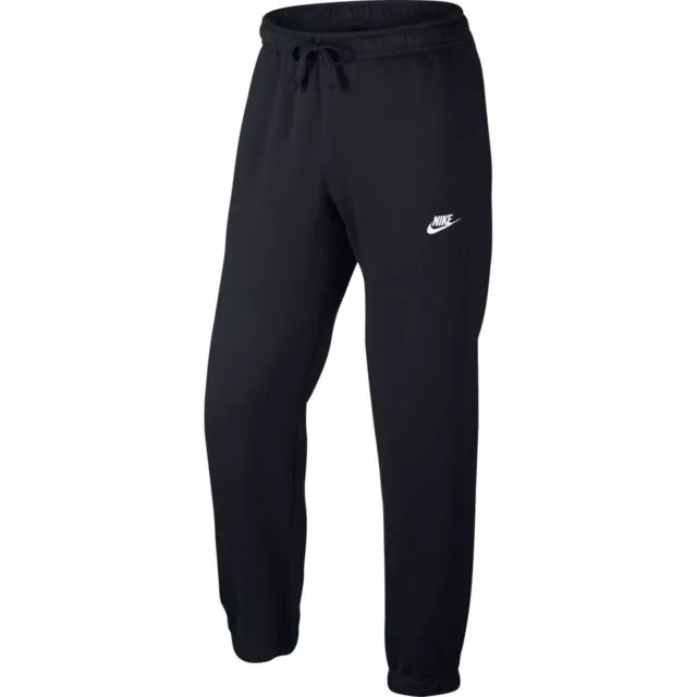Nike Mens Joggers Fleece Bottoms Pants Air Track Sweatpants Pants New Black Tick