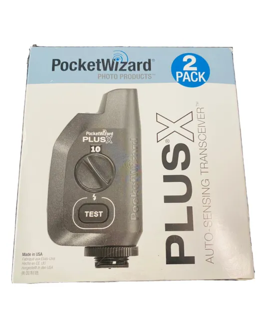 Pocket Wizard Plus X Black 2 Pack
