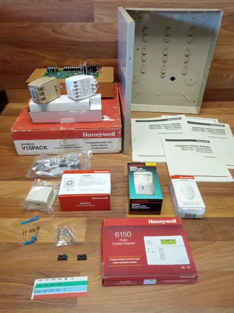 Honeywell Home Vista-15P Burglar Alarm Control Panel Kit V15PACK - *Please Read*