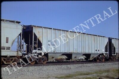 Original train slide NAHX covered hopper 480631, 1986