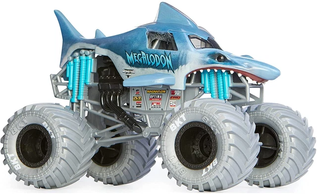 Squalo Megalodon Giocattolo 28 Cm - Mascella Mobile - PVC Resistente