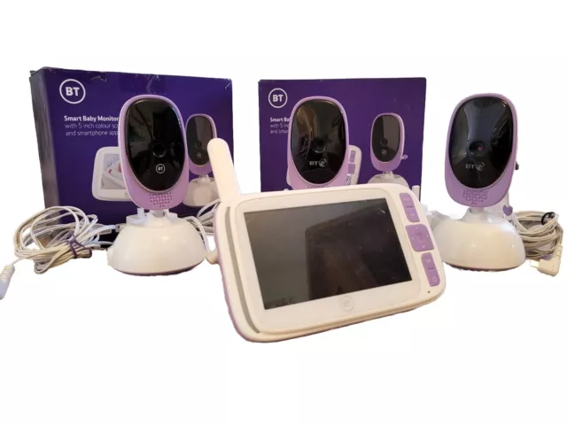 Bt video smart 5 inch screen baby monitor cheap