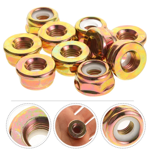 2 Manigliane Per Tosaerba Honda - Pomelli Con Dadi E Bulloni, Nero