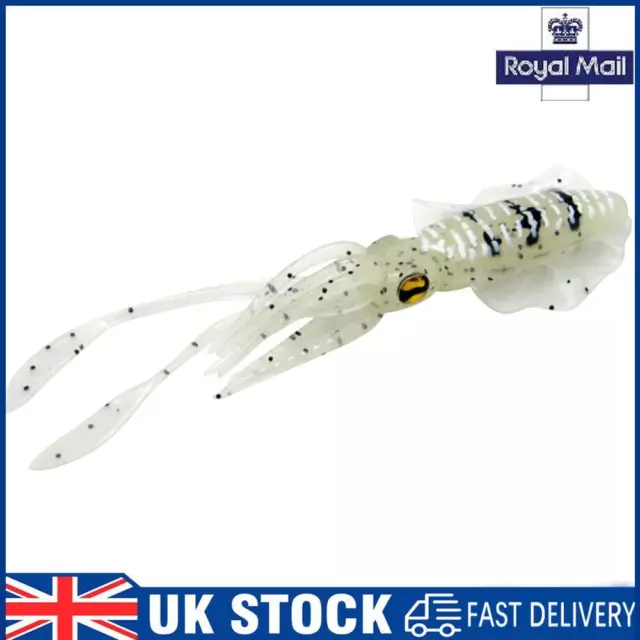 Artificial Floating Octopus Bait 15.5cm 15g for Saltwater Fishing (Luminous)