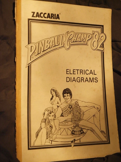 PINBALL CHAMP 82 Original Schematics Electrical Diagrams Manual ...