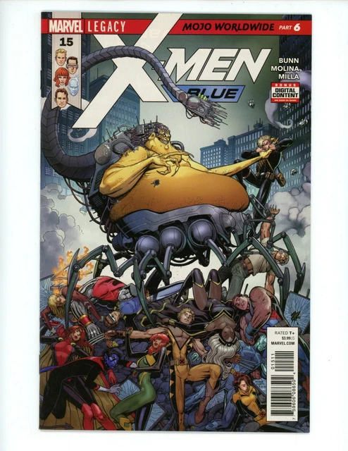 X-Men Blue #15 Comic Book 2017 VF/NM Marvel Comics Arthur Adams