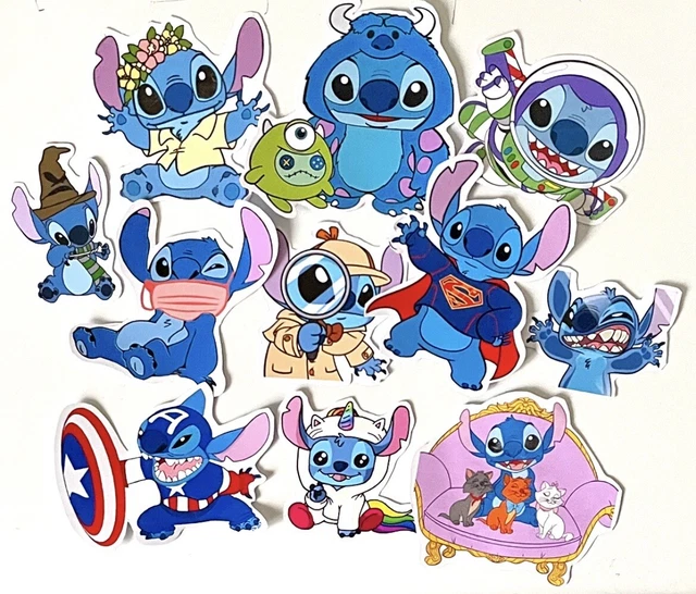 STITCH STICKERS DISNEY Lilo and Stitch cute Kawaii Disney Characters