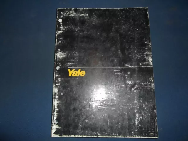 Yale Ns Narrow Aisle 2/3000 4000 6000 Lb Lift Truck Forklift Parts Manual 1382