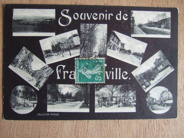 Cpa Franconville (95) Franconville Souvenir. 11 Different Views. Voyagee