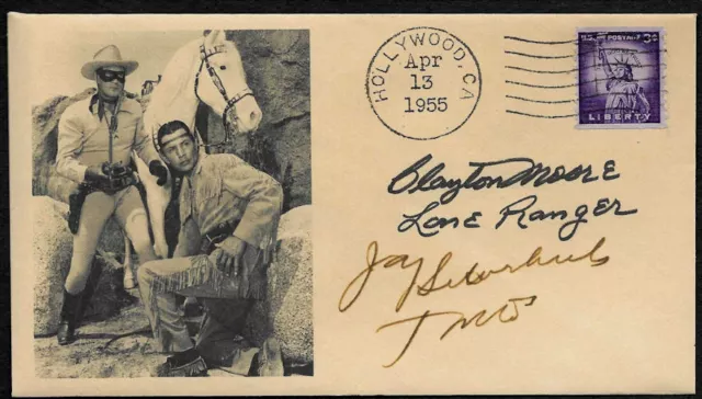 The Lone Ranger 1950s TV Show Featured on Collector's Envelope *OP1248