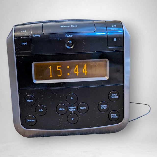 ROBERTS RADIO ALARM Clock Sound 48 DAB+ FM USB CD , 37 x 45 x 14 cm