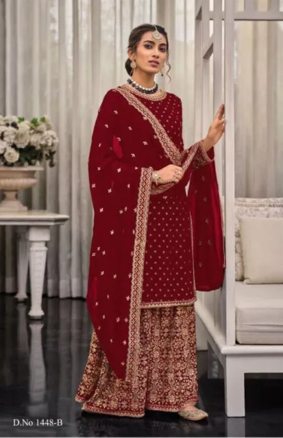 Indian Dress New Bollywood Salwar Kameez Sarara Pakistani Suit Sarara Dress