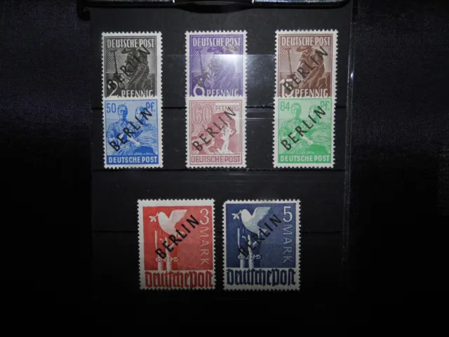 Briefmarken Berlin 1948 -Lot aus Mi. 1 - 20 - (Lot 123)