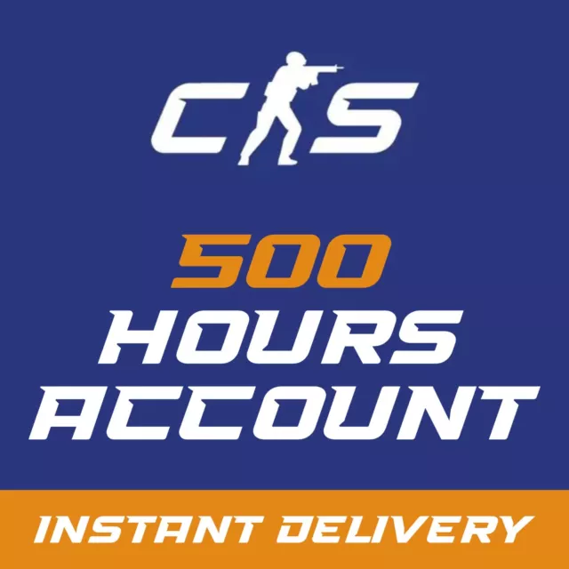 CS2 500 Hour Boosted - Faceit Ready - Instant Delivery - Steam CSGO