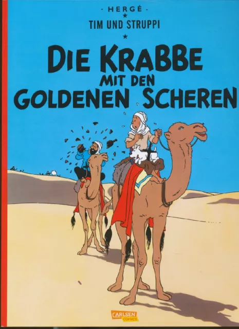 Tim und Struppi  Band   8:  Krabbe mit Goldenen..  Carlsen  1. Auflage 1997 TOP