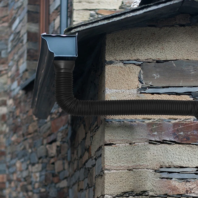 Prolunga Per Soffione Doccia 30 Cm In Acciaio - Asta Staffa Rotonda Regolabile (Nero)