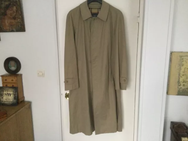 BURBERRYS TRENCH COAT Homme Prorsum Long Couleur Beige Vintage Annees 80 90 EUR 320 00 PicClick FR