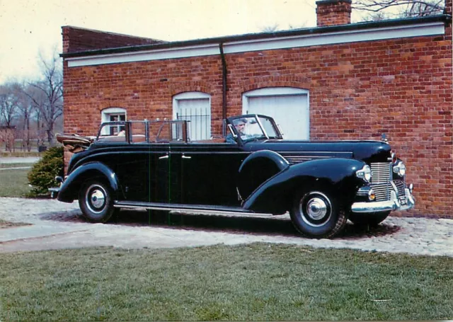 Postcard 1939 Presidential Lincoln, Henry Ford Museum, Dearborn, Michigan