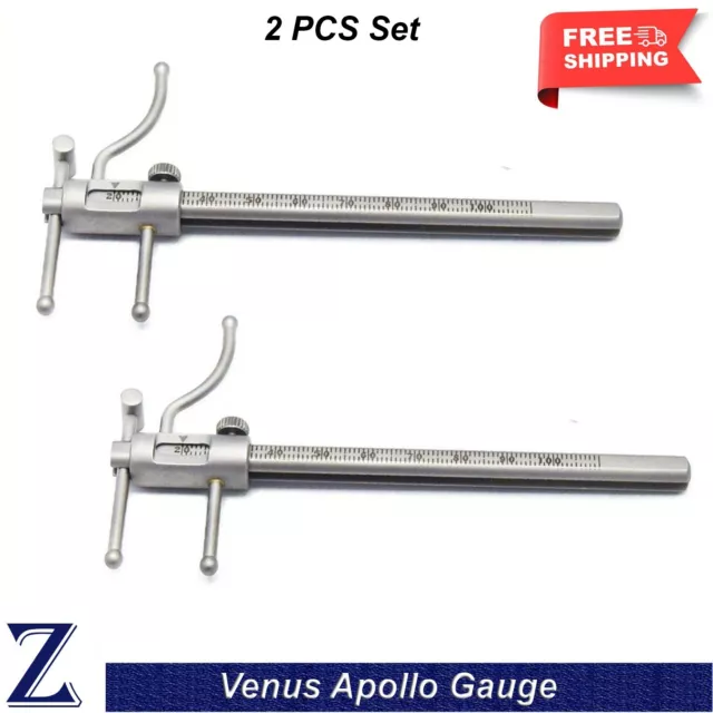 Dental Implant Venus Apollo Gauge Tooth Size Measuring Orthodontic Instruments