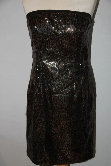 MORGAN ROBE bustier à paillette Taille 38 neuf EUR 29,90