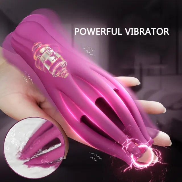 Multi Speed-Oral-Vibrator-Clitoris-Nipple-Stimulater-Massager-Orgasm-Toys Women