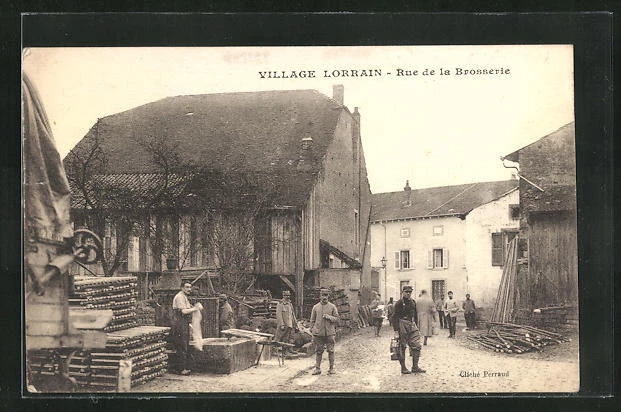 CPA Neuves-Maisons, Rue de la Bronnerie