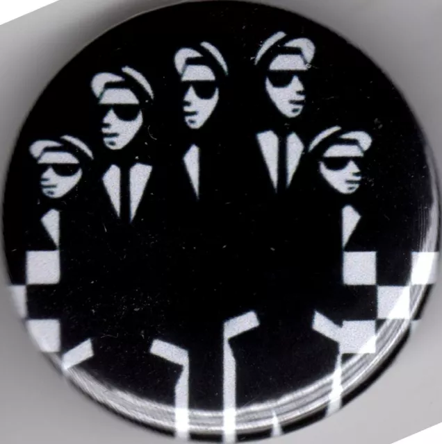 RUDEBOYS Pin Button Badge 25mm - SKA - MADNESS - SPECIALS - SELECTER - 2TONE