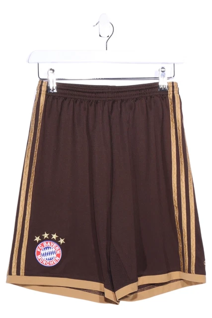 Pantaloncini sportivi Adidas uomo marroni taglia 176