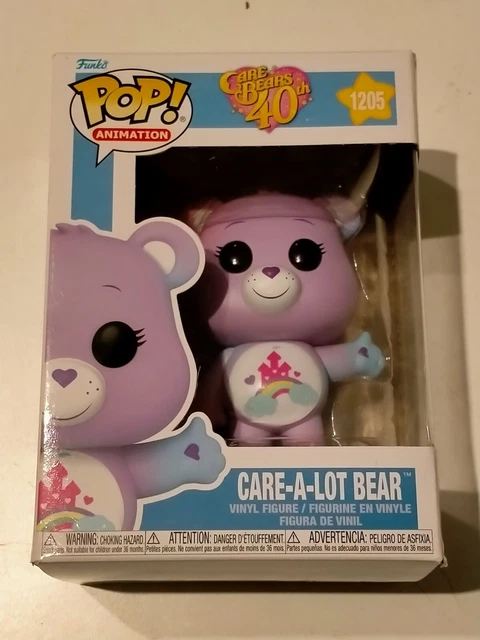 Funko Pop! Care-A-Lot Bear – Figura De Vinilo Translúcido Con Purpurina, Edición Limitada Chase, 9,5 Cm