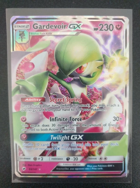 Packung Fresh Gardevoir GX - 93/147 - SM Burning Shadows halbe Kunst