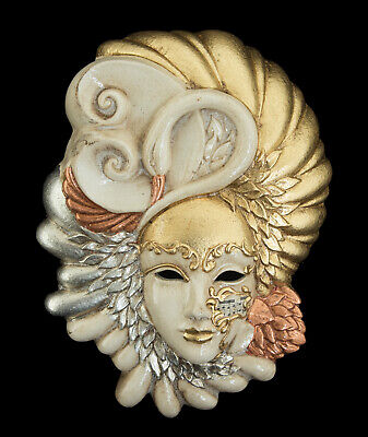 Mask Ceramic from Venice - Lady IN Swan - Decoration Wall - XL- 2029 XX3