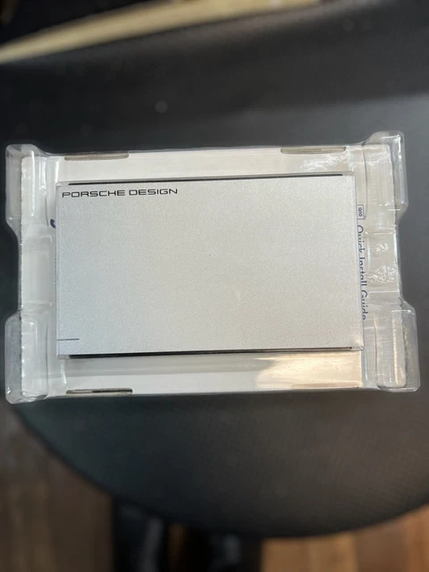Porsche Design - P'9221 - LaCie 1TB  Mobile Hard Drive - Silver