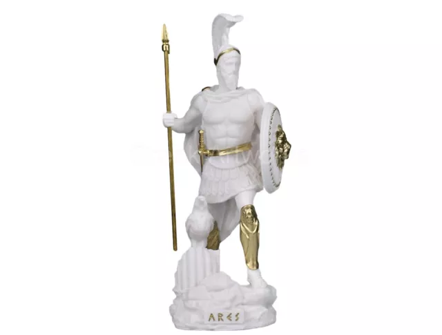 Ares Mars Greek Roman Olympian God of war and courage Statue Sculpture figure