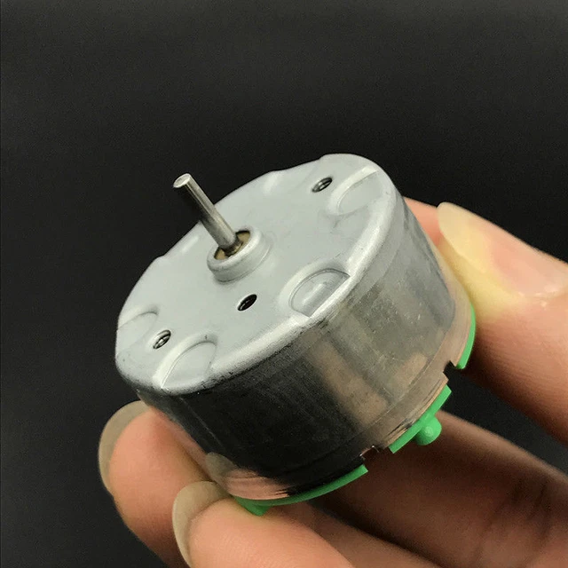 LIUCH Mini Getriebemotor 32 Mm – 54 U/min Bei 12V, DC 6-12V, 5mm Doppelflachwelle, Für Robotik & DIY