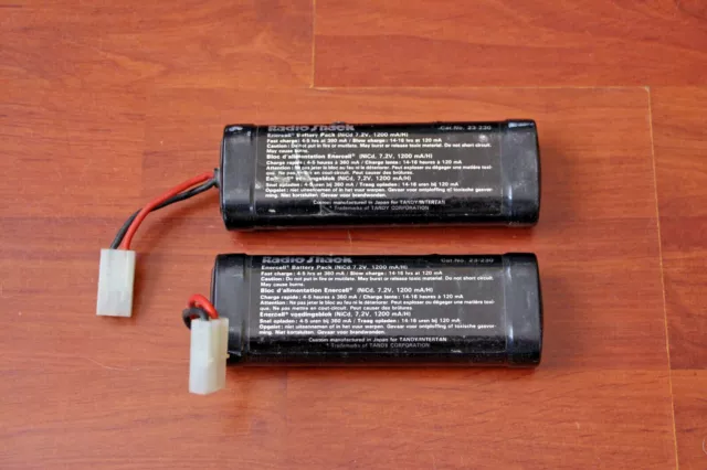 Radio shack 9.6 sales v rechargeable battery