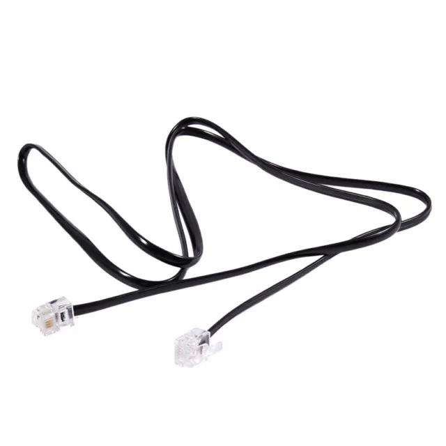 RJ11 6P4C Cable Cordon de Telephone ADSL Modem 1 Metres Z6A44185