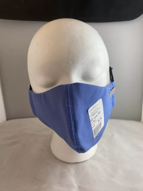 Cherokee Workwear Revolution Tech Reusable Face Masks - WW560AB M/L Ceil Blue