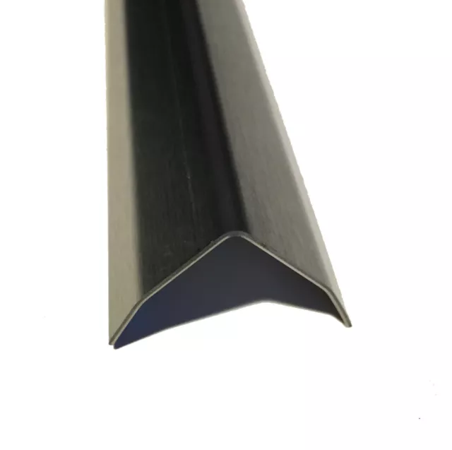 1 x 1 x 30 Stainless Steel Beveled Outside Corner Guard Edge Trim, 20ga