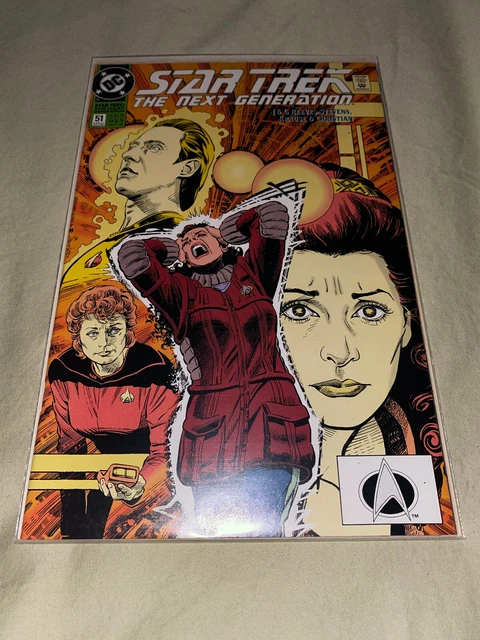 Star Trek The Next Generation #51 Oct 1993 DC Comics Comic Book
