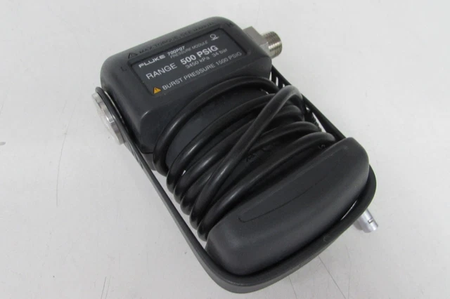Fluke 700P07 GAUGE PRESSURE MODULE 500 PSIG 3450 KPA 34 BAR BURST 1500PSIG