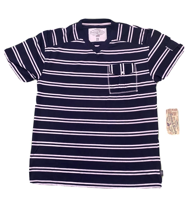Vintage “The Authentic Denim & Rivers” Polo