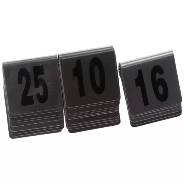 Numbered 1 Through 25 Numbered Table Tents  Centerpiece, Reception Decoration