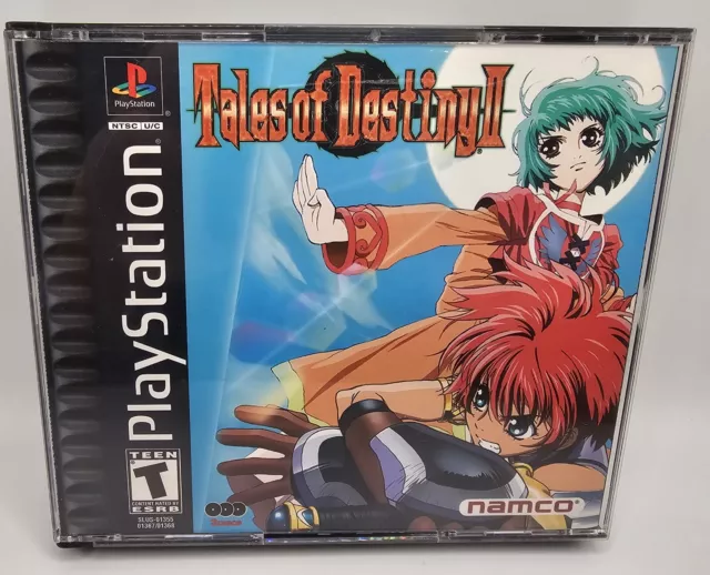 Tales of Destiny II (Sony PlayStation 1, 2001) Missing Disc 3