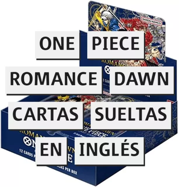 One Piece Tcg | Cartas Sueltas | Romance Dawn Op01 | English | Booster Box