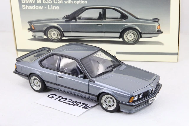 オートアート BMW M635 CSi Shadow-Line 1/18 Autoart Millenium BMW M 635 CSi w/ Option Shadow Line Die