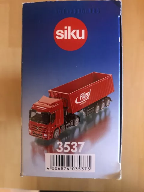 lkw modelle 1:50 Siku Daimler mit Fliegl Trailer