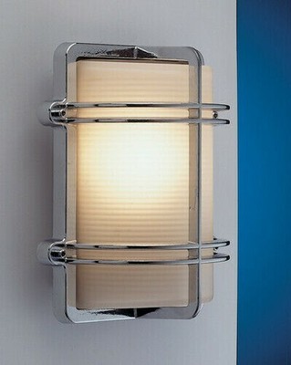 LS2 LED Lampe Murale Laiton IP54 En Chrome Rond Hell Ø24cm Maritime Extérieur Porte 
