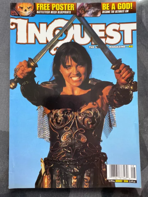 Magazine Inquest Gamer   N° 40     Aout 1998