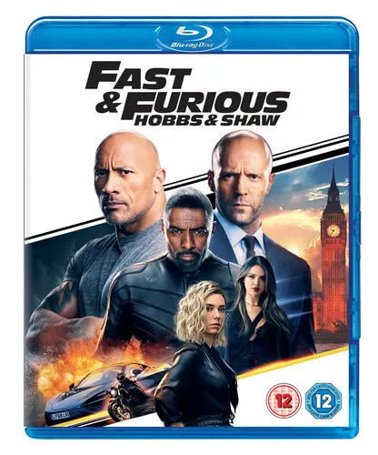 Fast & Furious Presents: Hobbs & Shaw Blu-ray (2019) Dwayne Johnson, Leitch